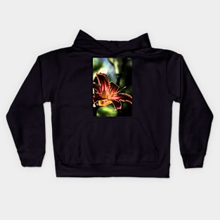 Neon Lily (#4) Kids Hoodie